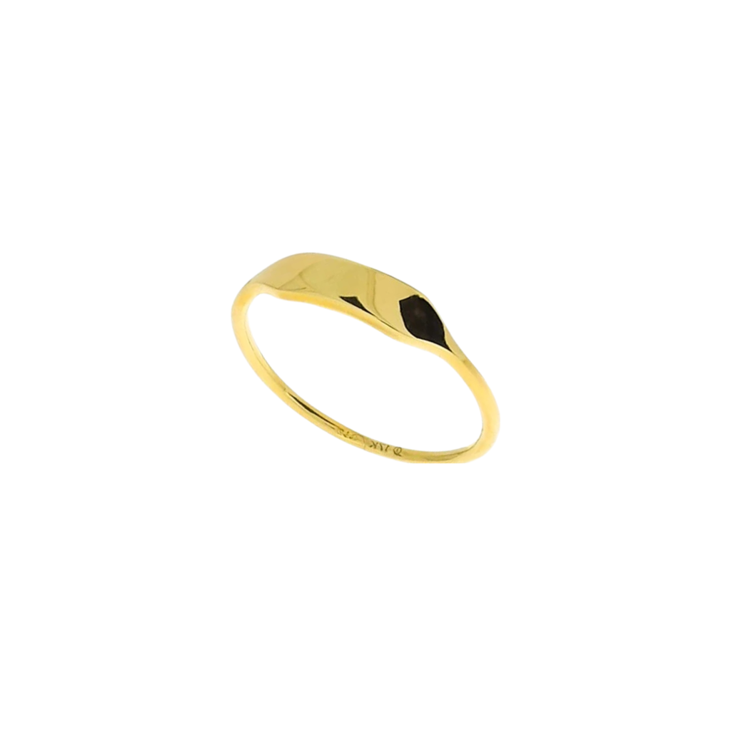 JO Slim Signet Ring