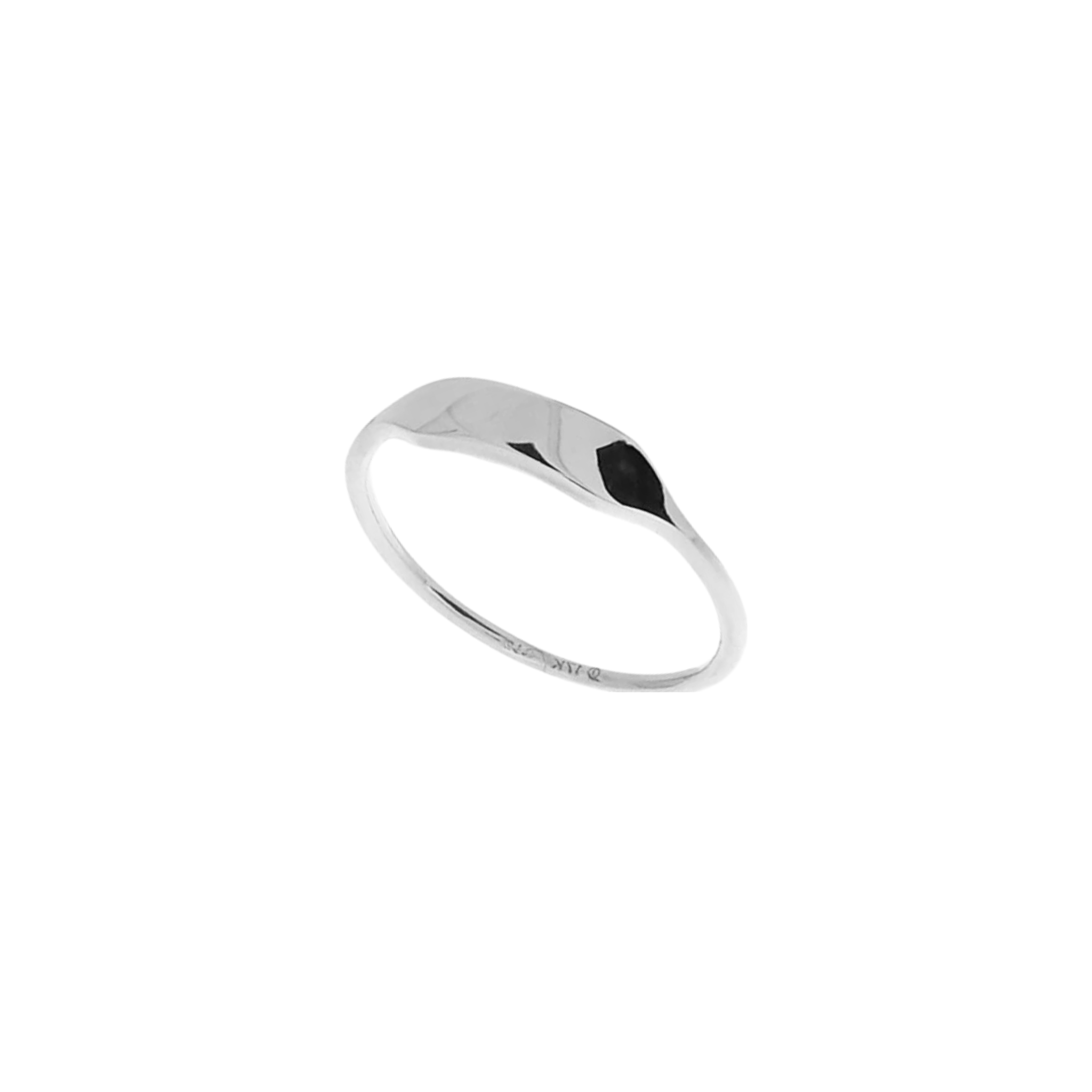 JO Slim Signet Ring