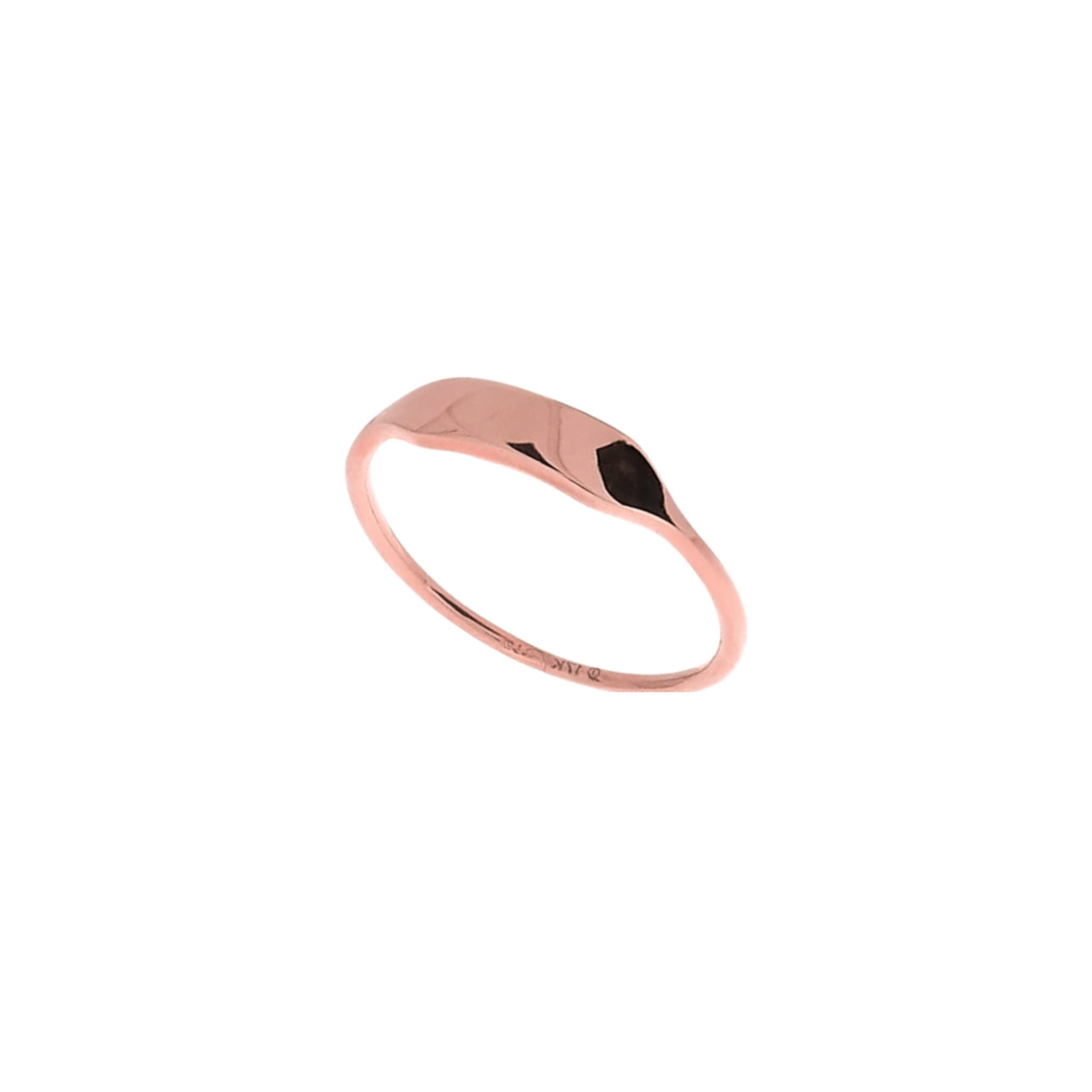 JO Slim Signet Ring