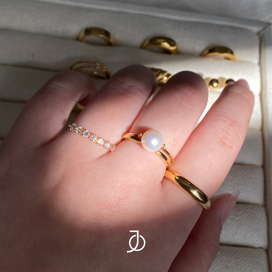 JO Thin Dome Ring