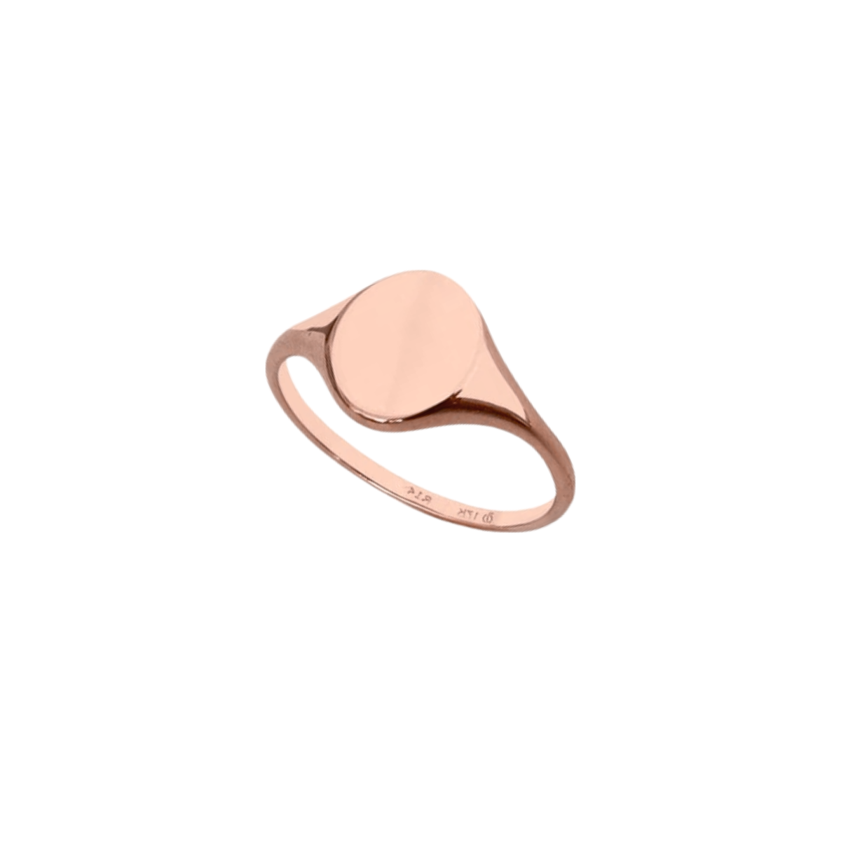 【定価20.3万・極美品】Mini Signet Oval Gold JO Mini Oval Signet Ring – Fine jewelry made modern and classic