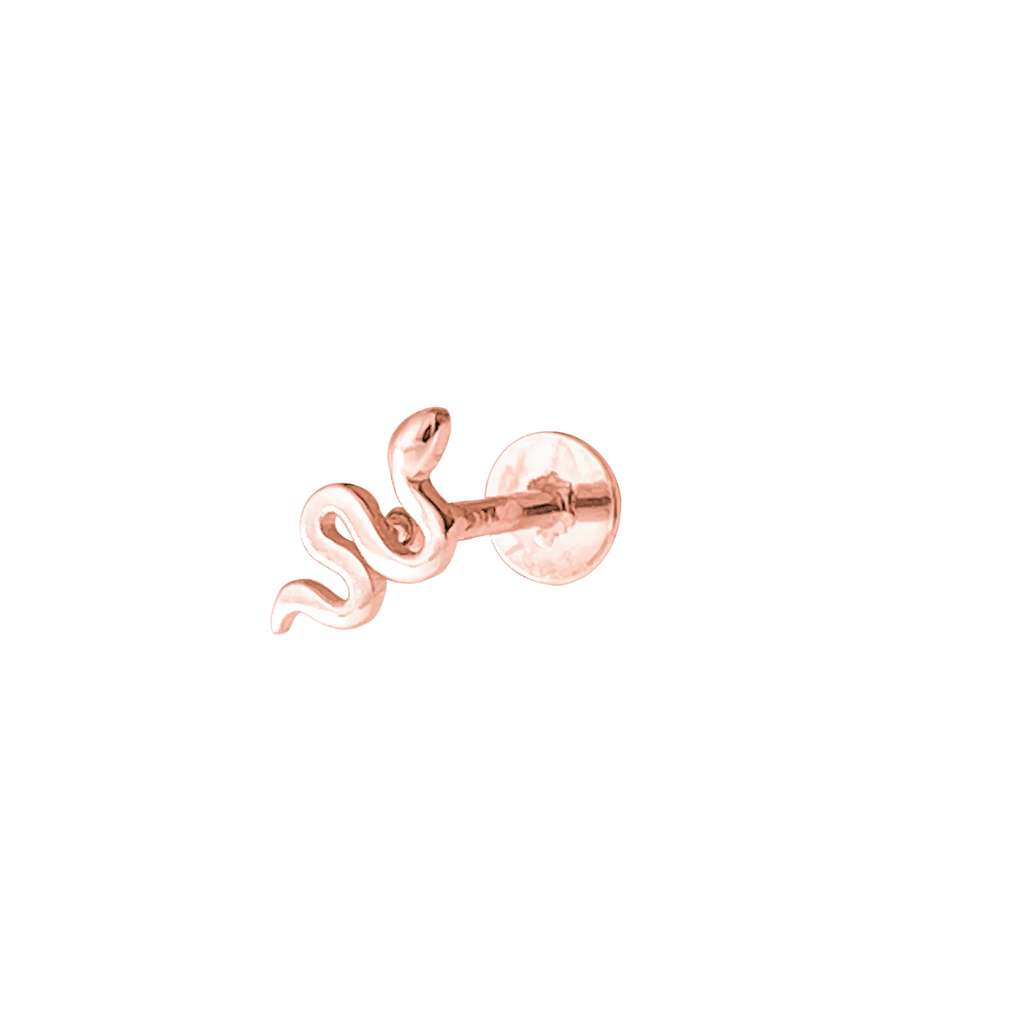 JO Gold Serpent Flat Back