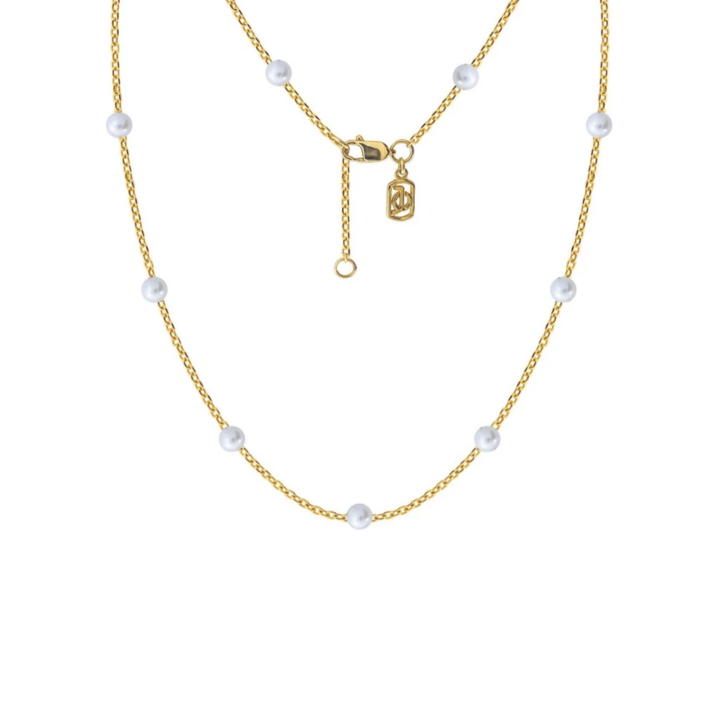 JO Pearl By The Yard Necklace