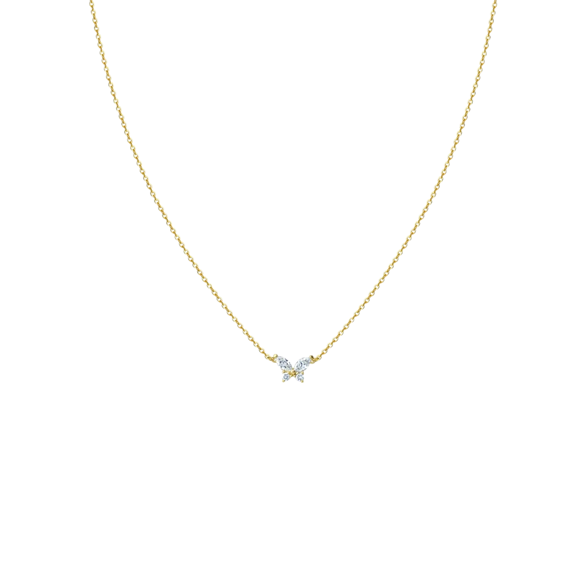 JO Marquise Butterfly Necklace