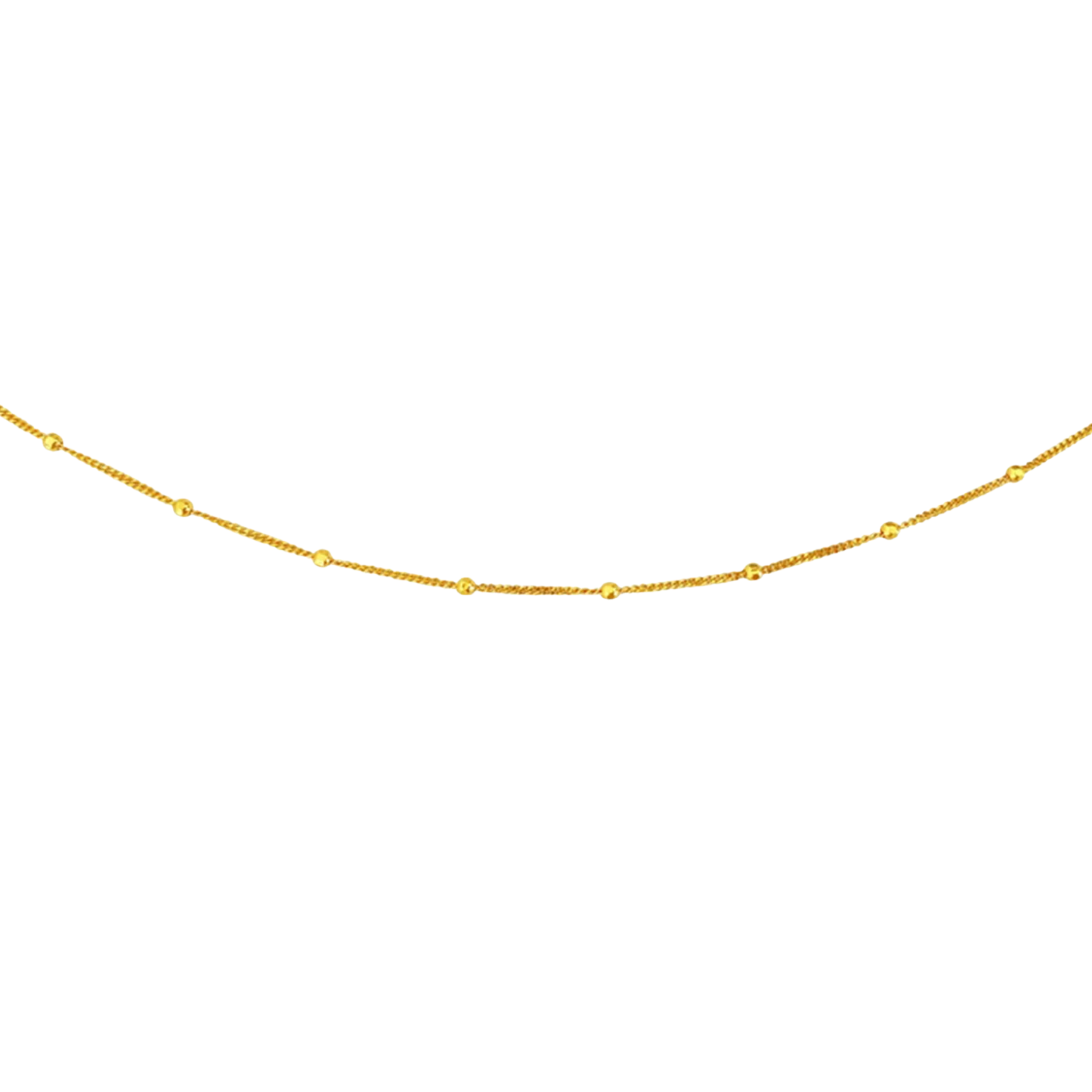JO Gold Ball Chain