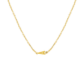 JO Horizontal Alphabet Thin Chain
