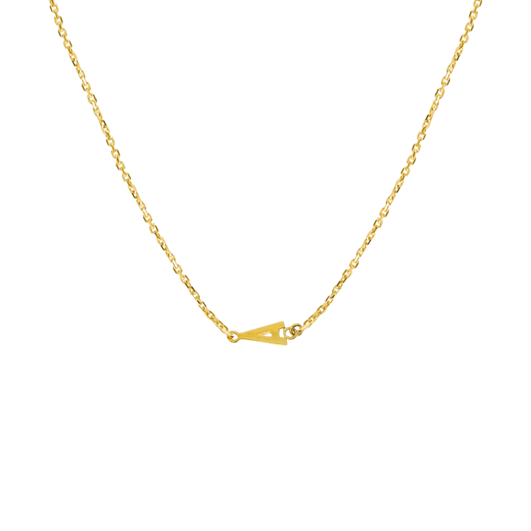 JO Horizontal Alphabet Thin Chain