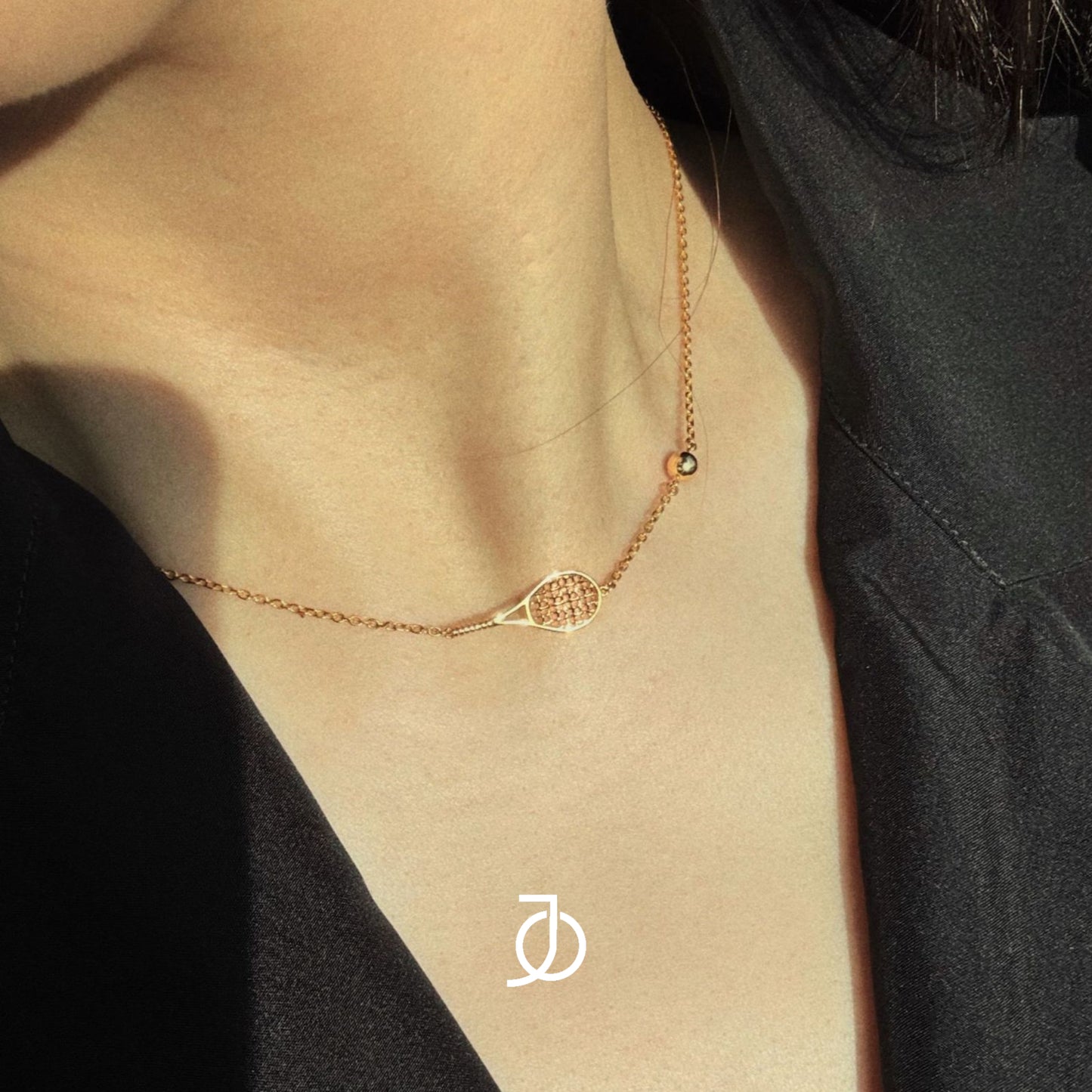 JO Tennis Club Chain Necklace 17k