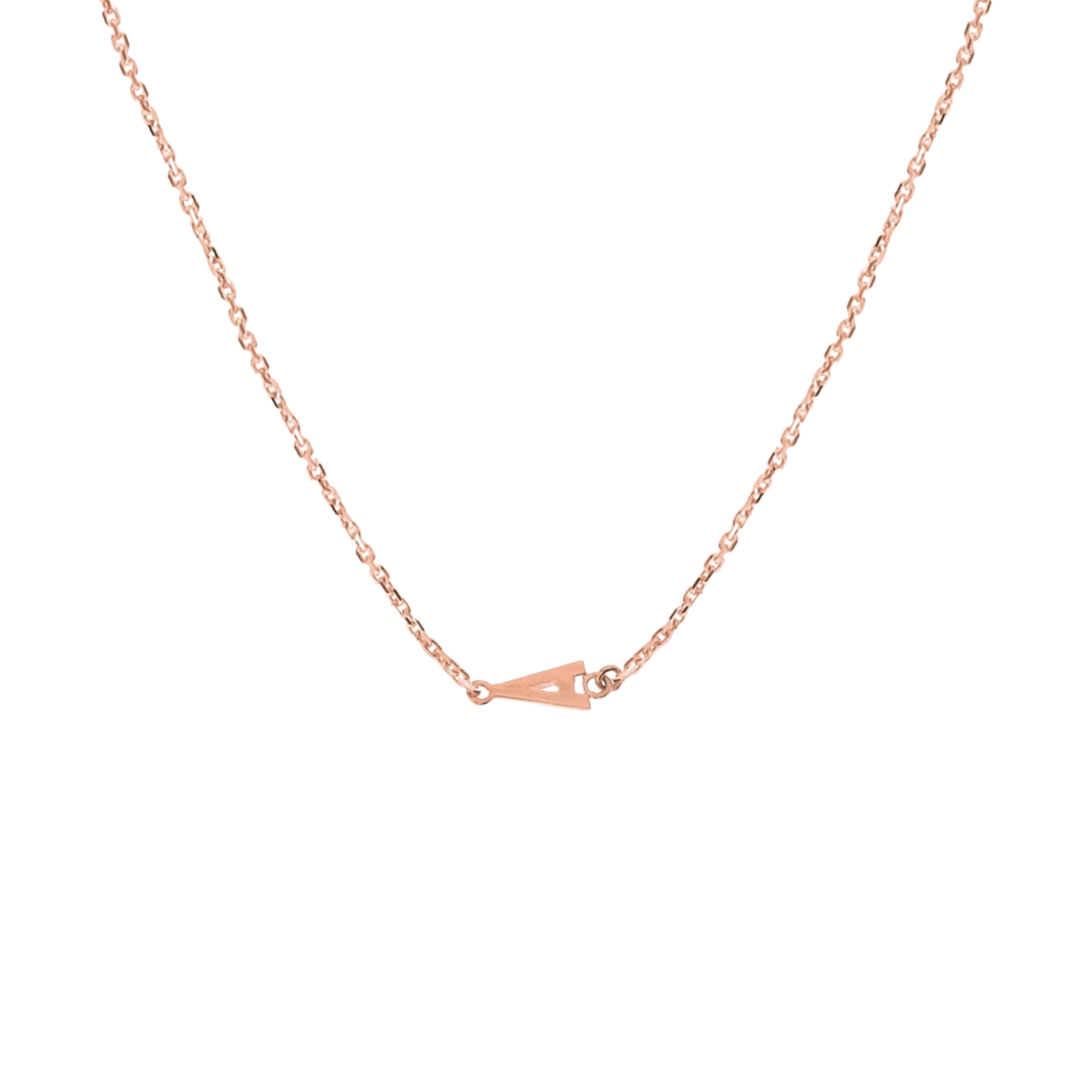 JO Horizontal Alphabet Thin Chain