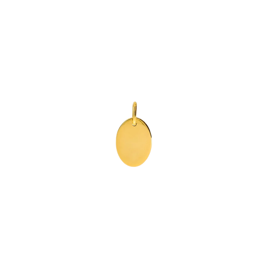 JO Oval Disc Pendant