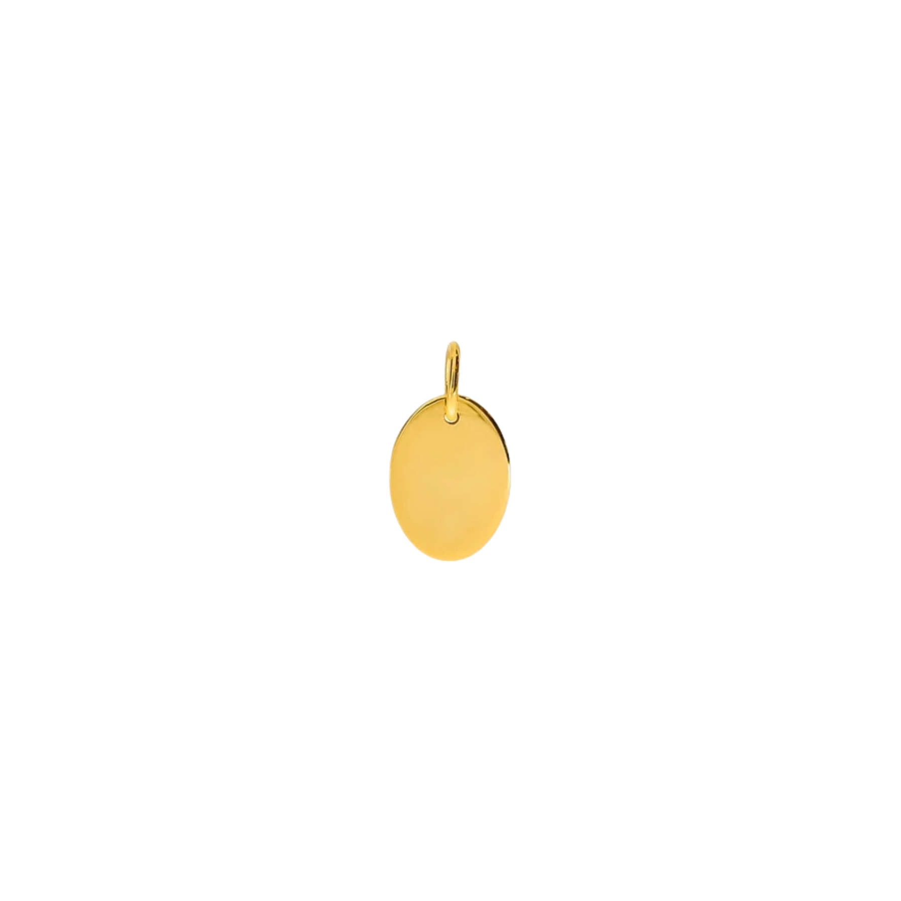 JO Oval Disc Pendant