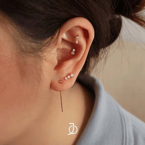 JO 2 Mini Diamond Studs