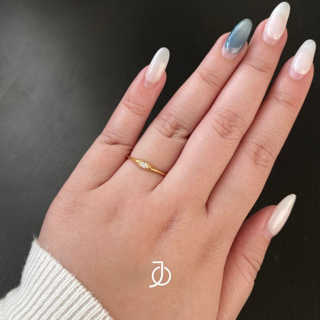 JO Marquise Signet Ring
