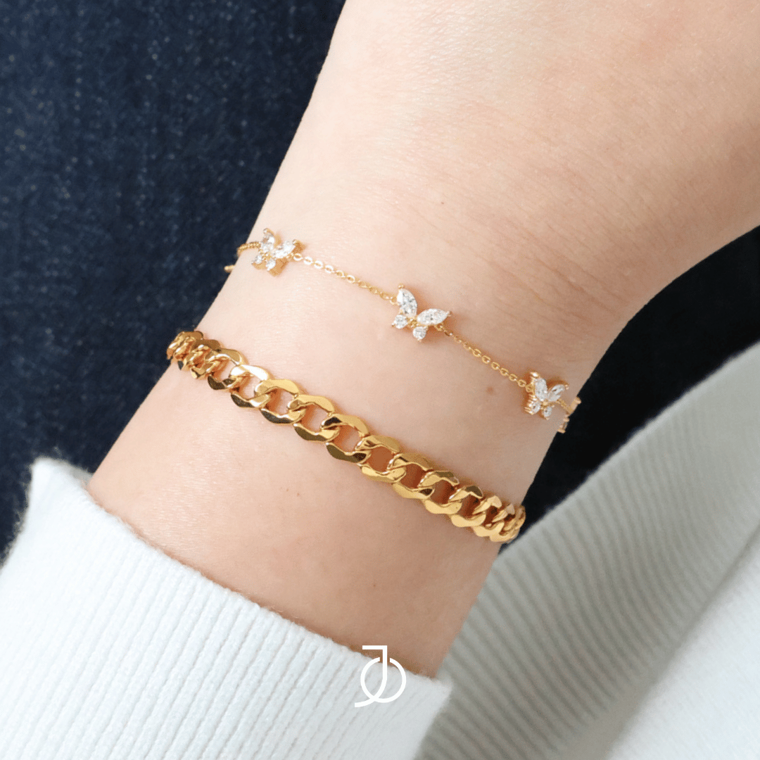 JO 5 Marquise Butterfly Bracelet