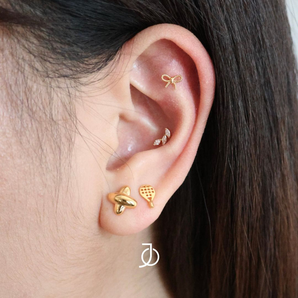 JO Clover Twist Studs