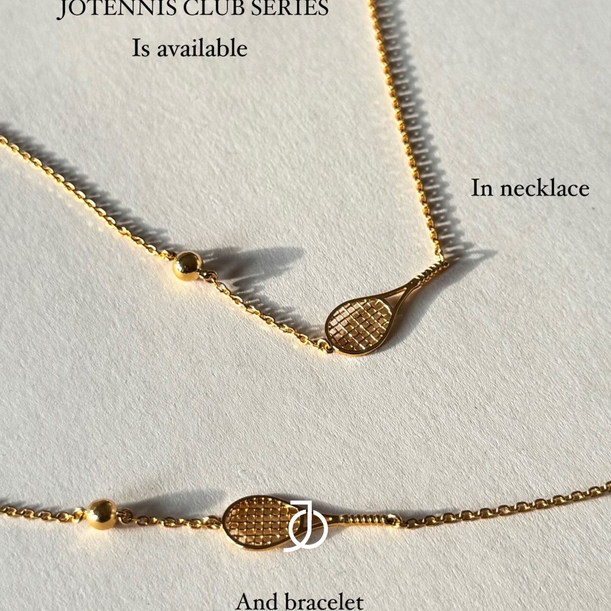JO Tennis Club Chain Necklace