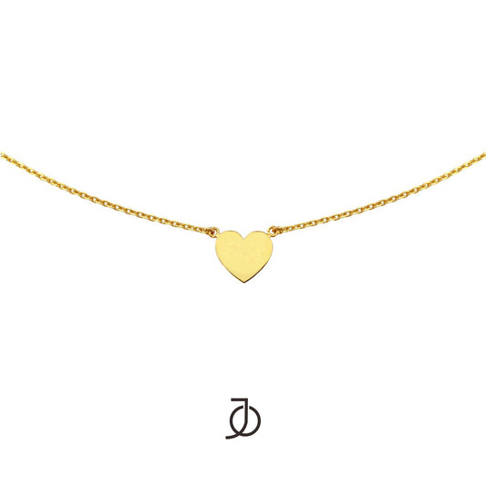 Jo Heart Chain Necklace