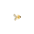JO Curve 3 Mini Diamonds Studs