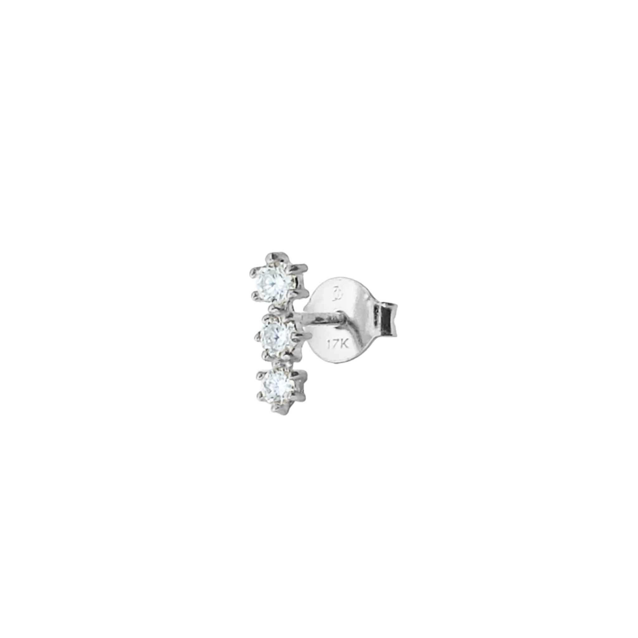 JO Bar 3 Mini Diamonds Studs