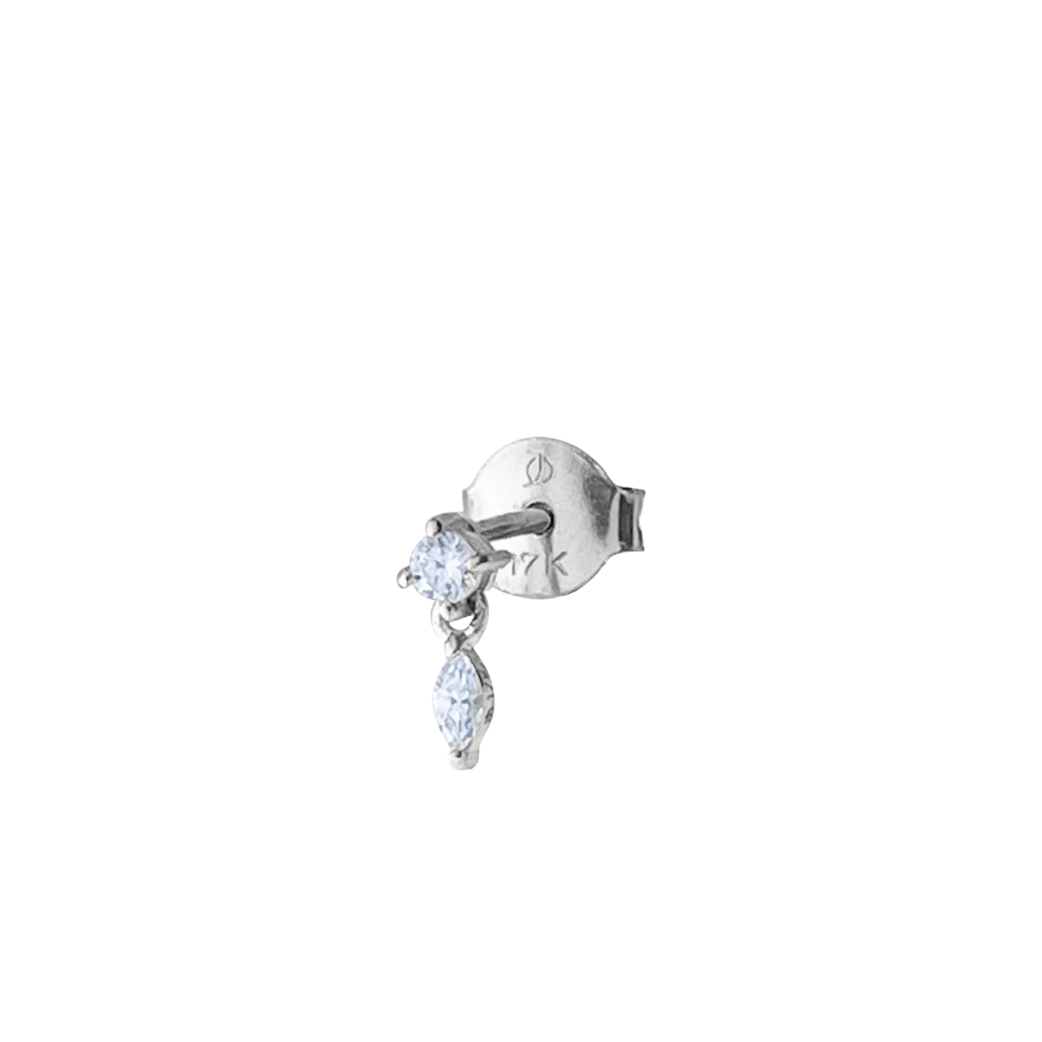 JO Marquise Drop Stud