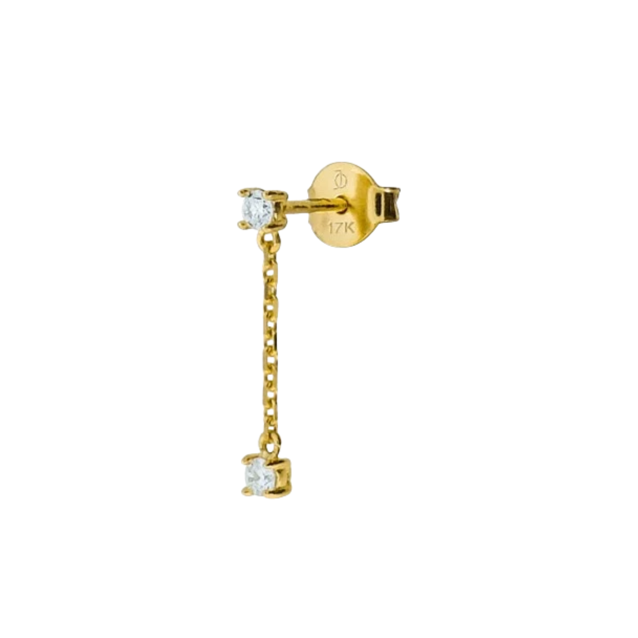 JO 2 Mini Diamond Drop Studs
