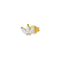 JO Marquise Lotus Studs