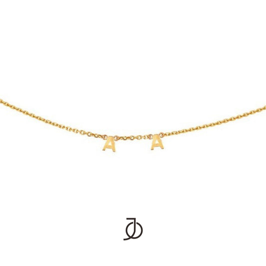 Jo Alphabet Thin Chain Custom