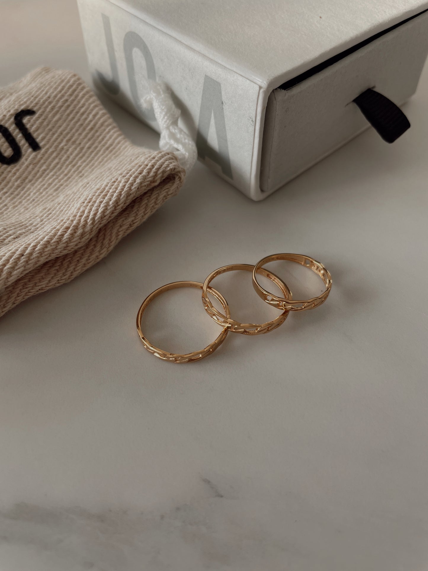 JO Figaro Rings