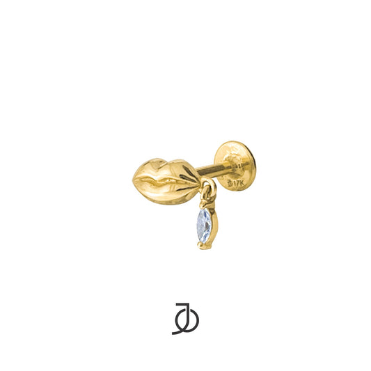 JO Voice Flat Back With Marquise Diamond