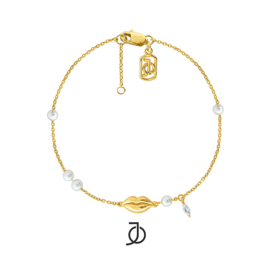 JO Voice Bracelet With Pearls