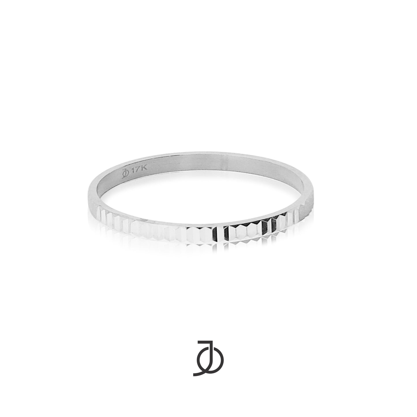 JO 2mm Fluted Band 17k