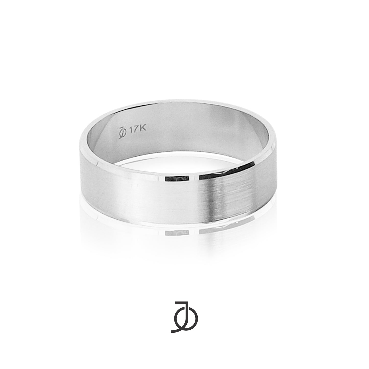 JO 6mm Satin Smooth Band 17k