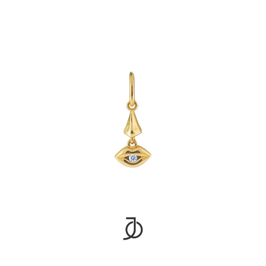 JO Liontin Emas - Anatomy Pendant