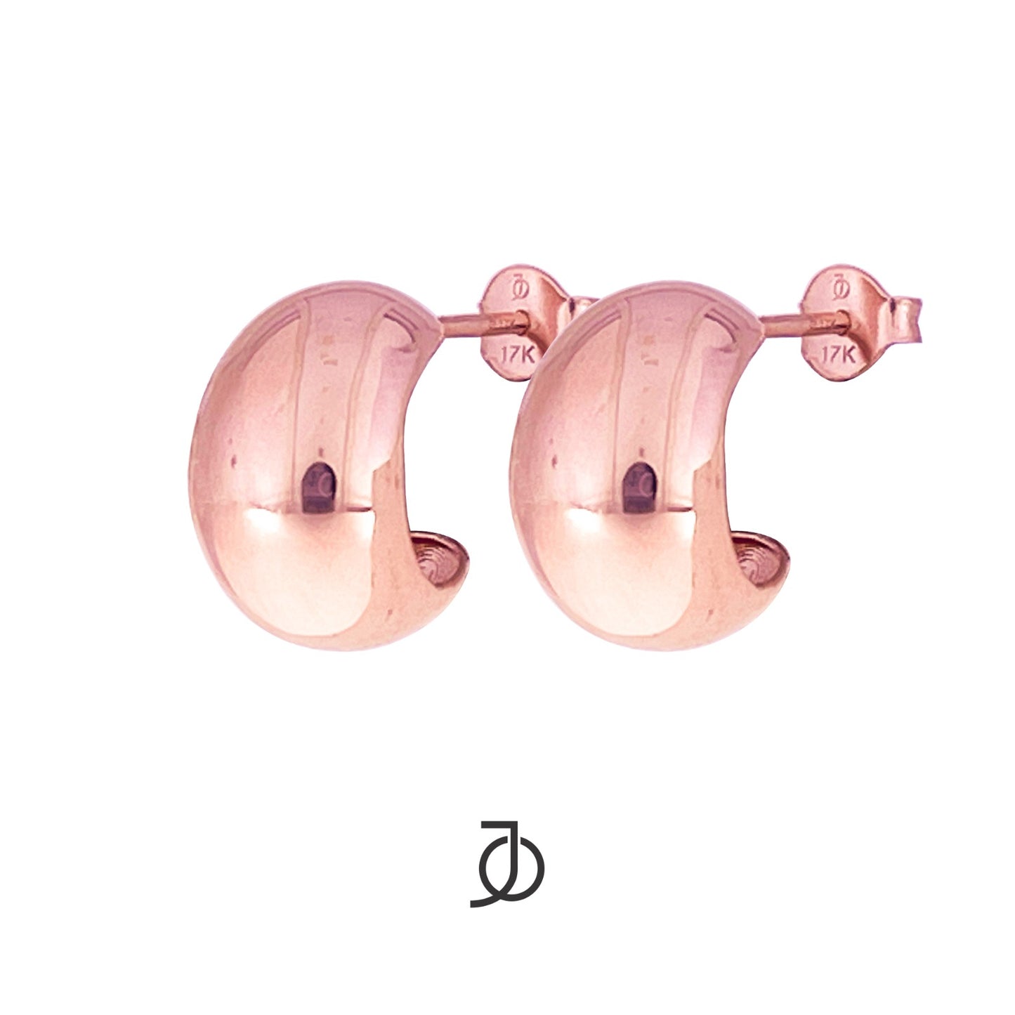 JO Anting Emas - Boullee Hoops 17k