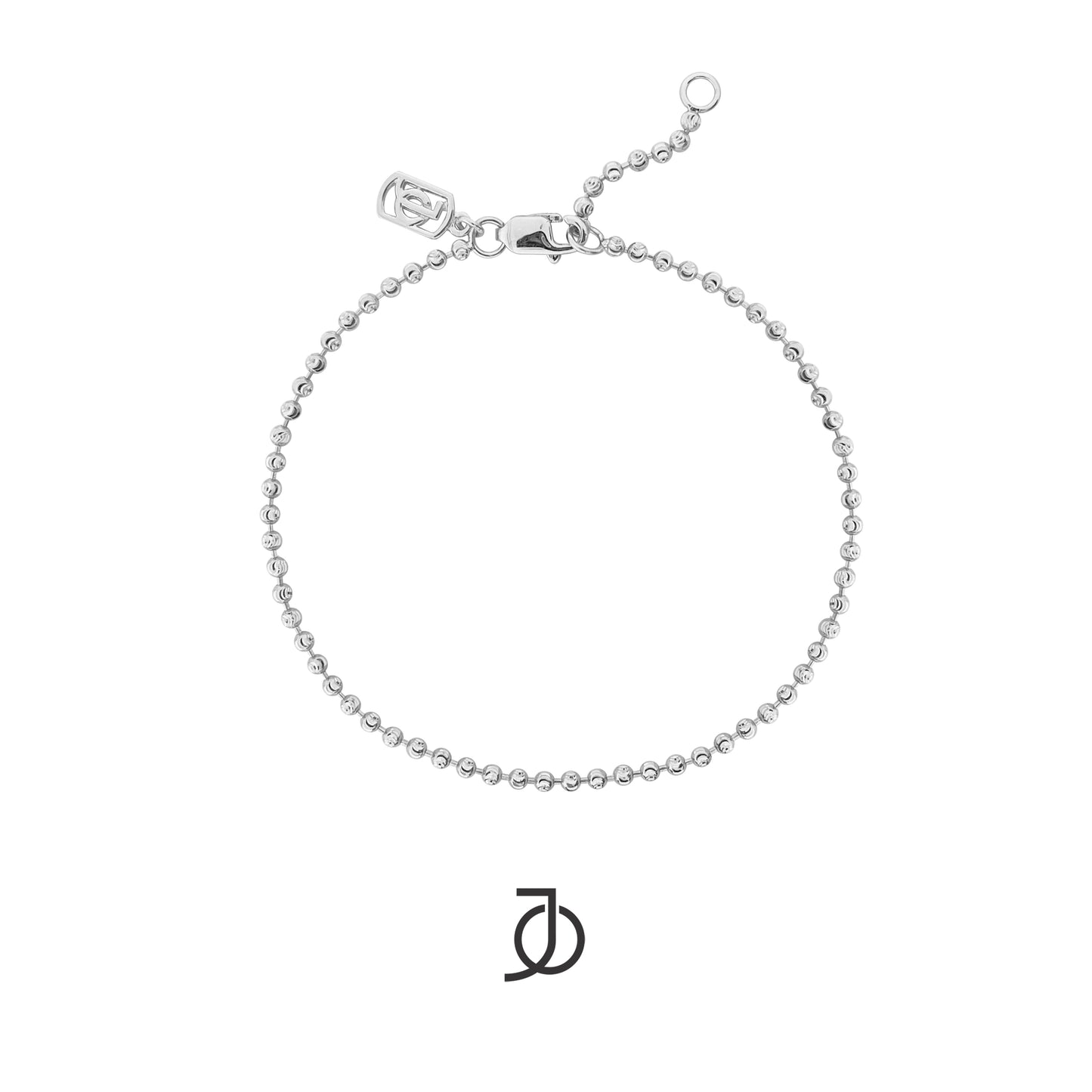 Jo Diamond Cut Beaded Bracelet