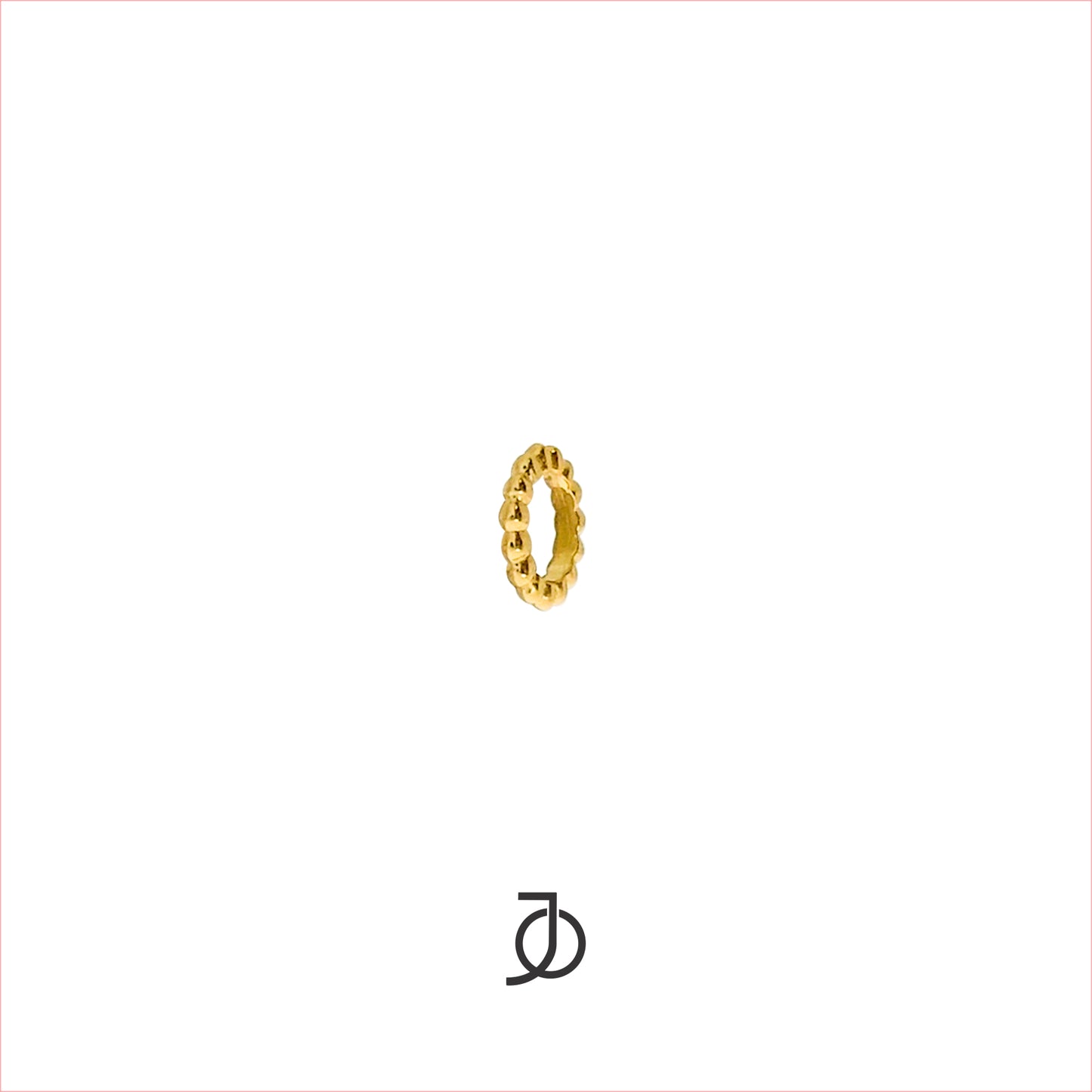 JO Gold Ball Beads Pendant