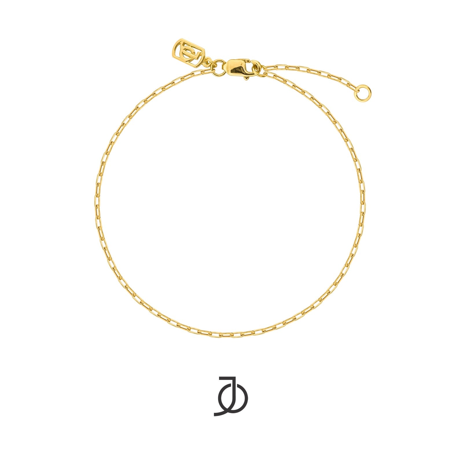 JO Paper Clip Bracelet