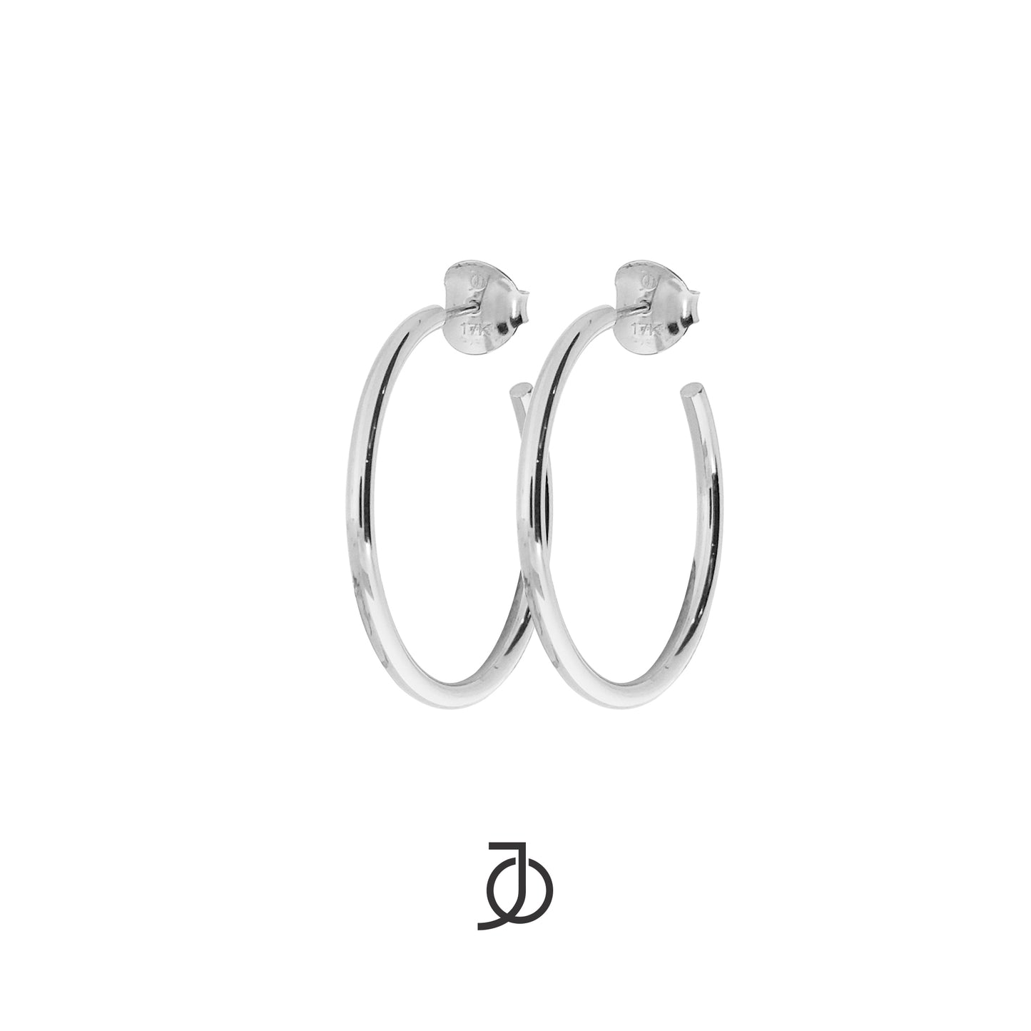 JO SMALL EMMA HOOPS