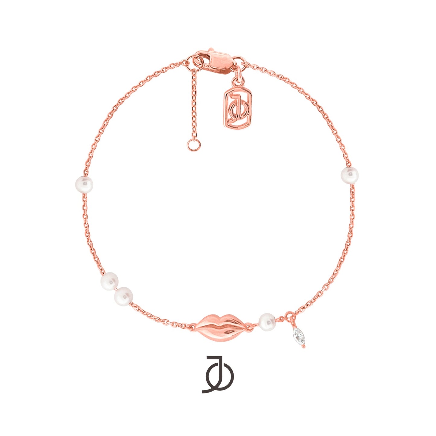JO Voice Bracelet With Pearls