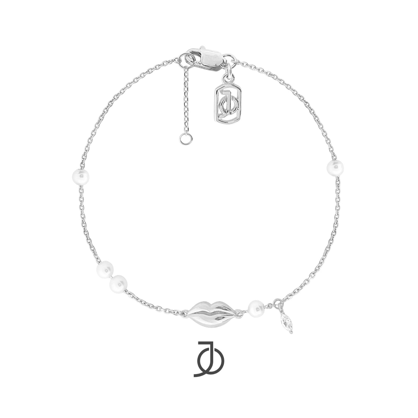 JO Voice Bracelet With Pearls