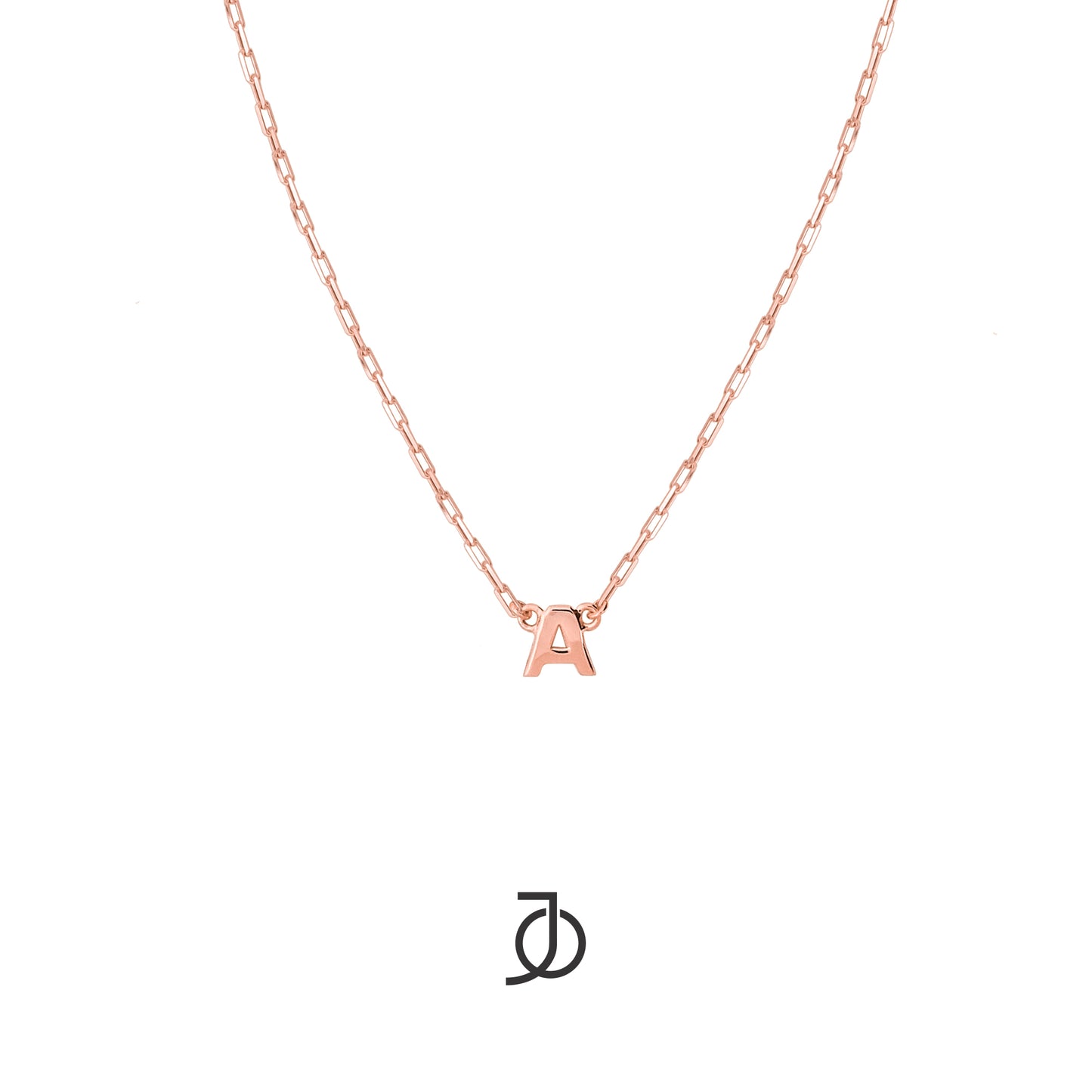 Jo Alphabet Mini Paper Clip Chain A-Z