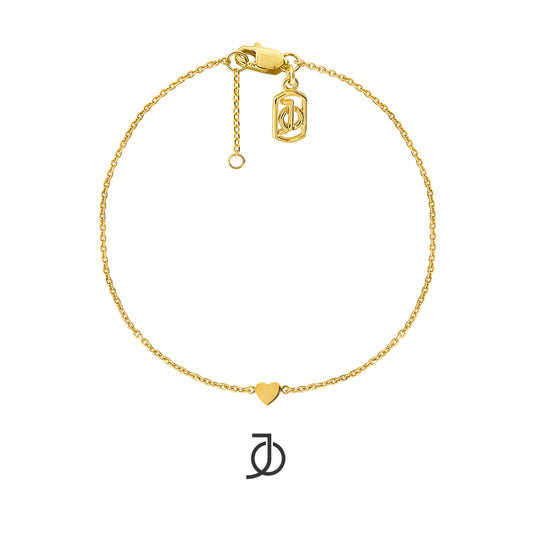Jo Mini Heart Chain Bracelet