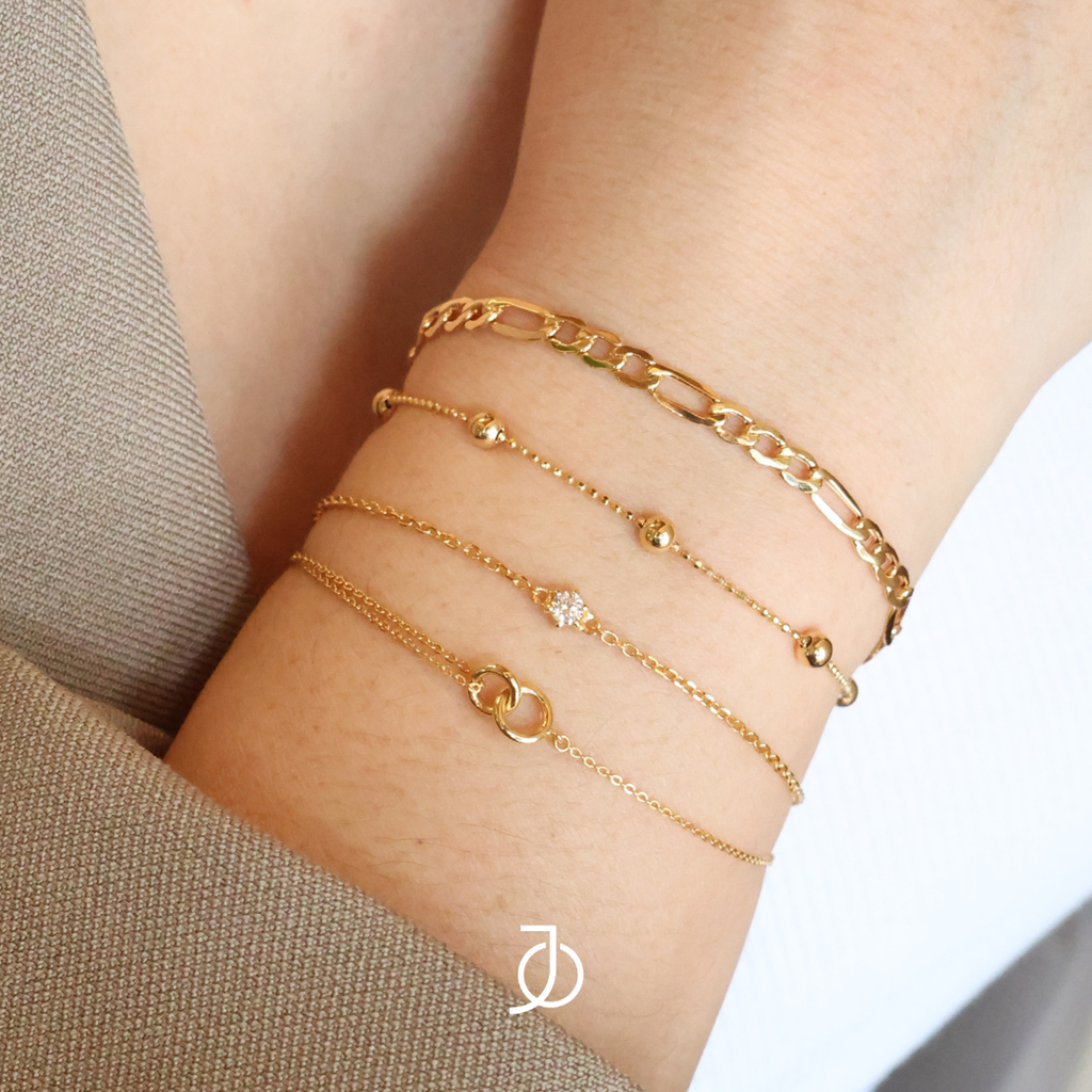 JO Ball By The Yard Mini Beaded Bracelet