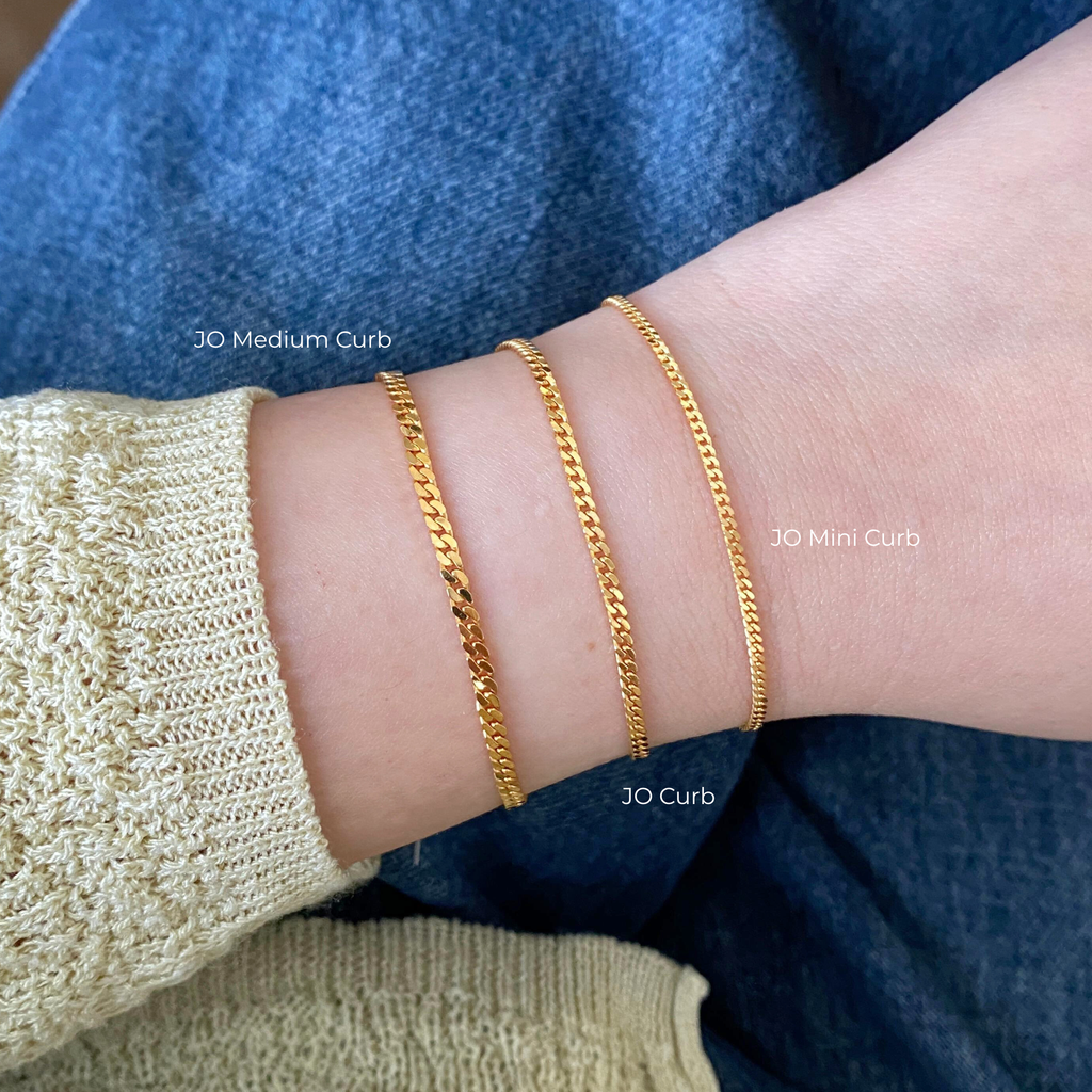 JO Curb Chain Bracelet