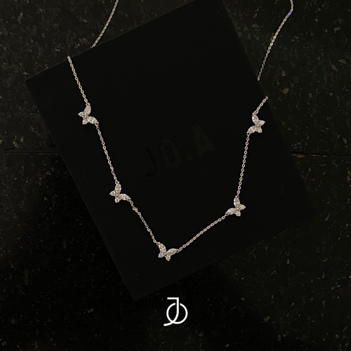 JO 5 Marquise Butterfly Necklace