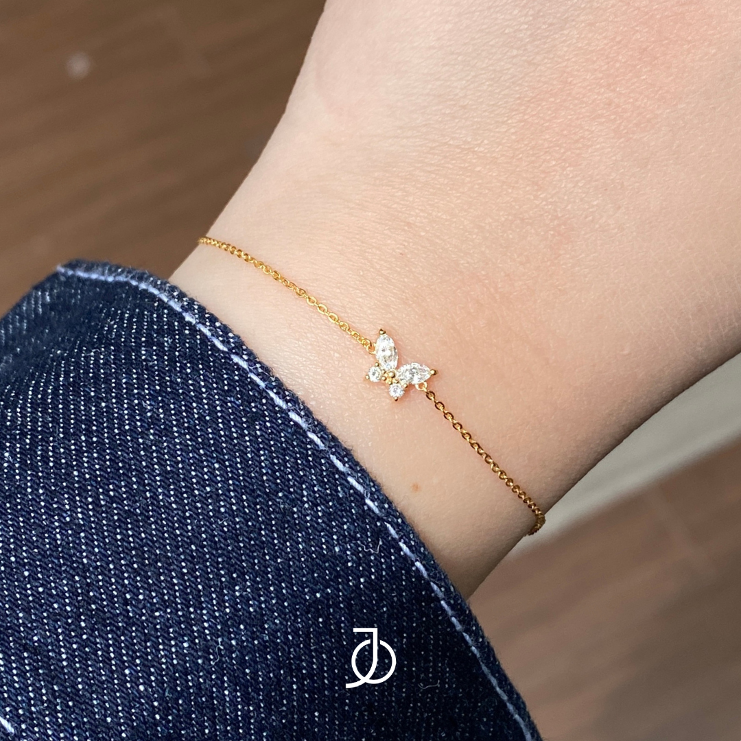 JO Marquise Butterfly Bracelet