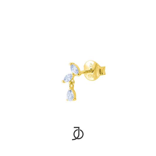 JO Anting Emas - DEW KISSED LOTUS STUDS