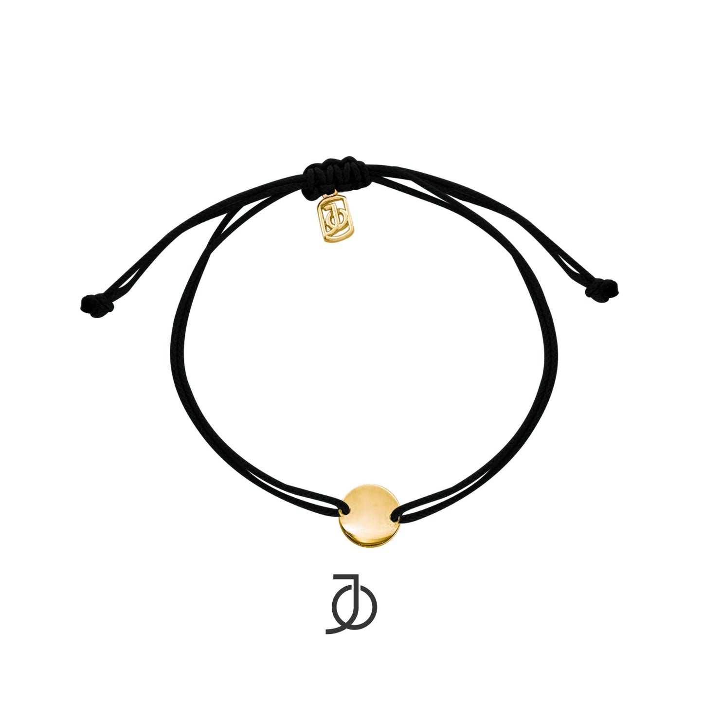 JO Disc On Cord Bracelet 17K