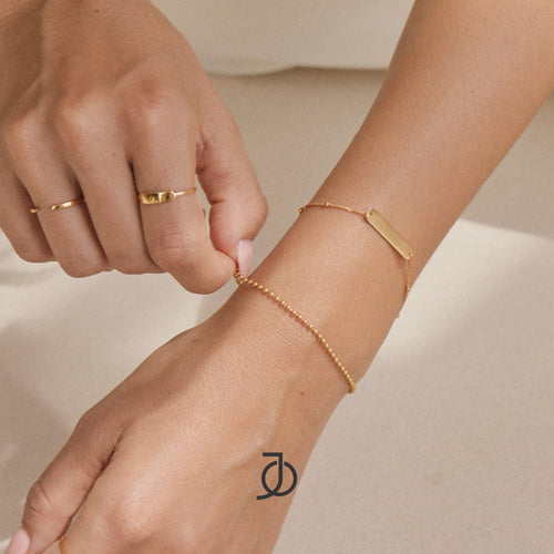 JO Beaded Bracelet