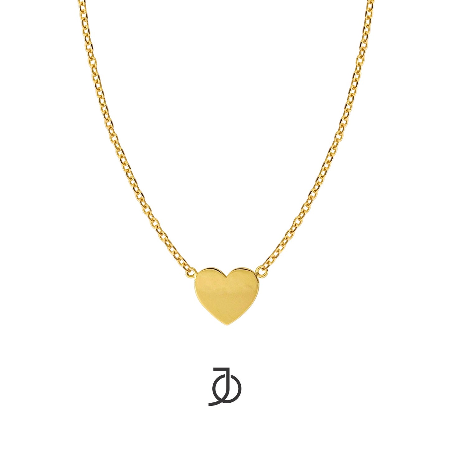 Jo Heart Chain Necklace